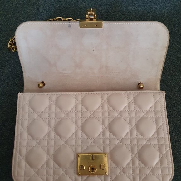 Soft Pink Dioraddict Leather Bag - Picture 7 of 14